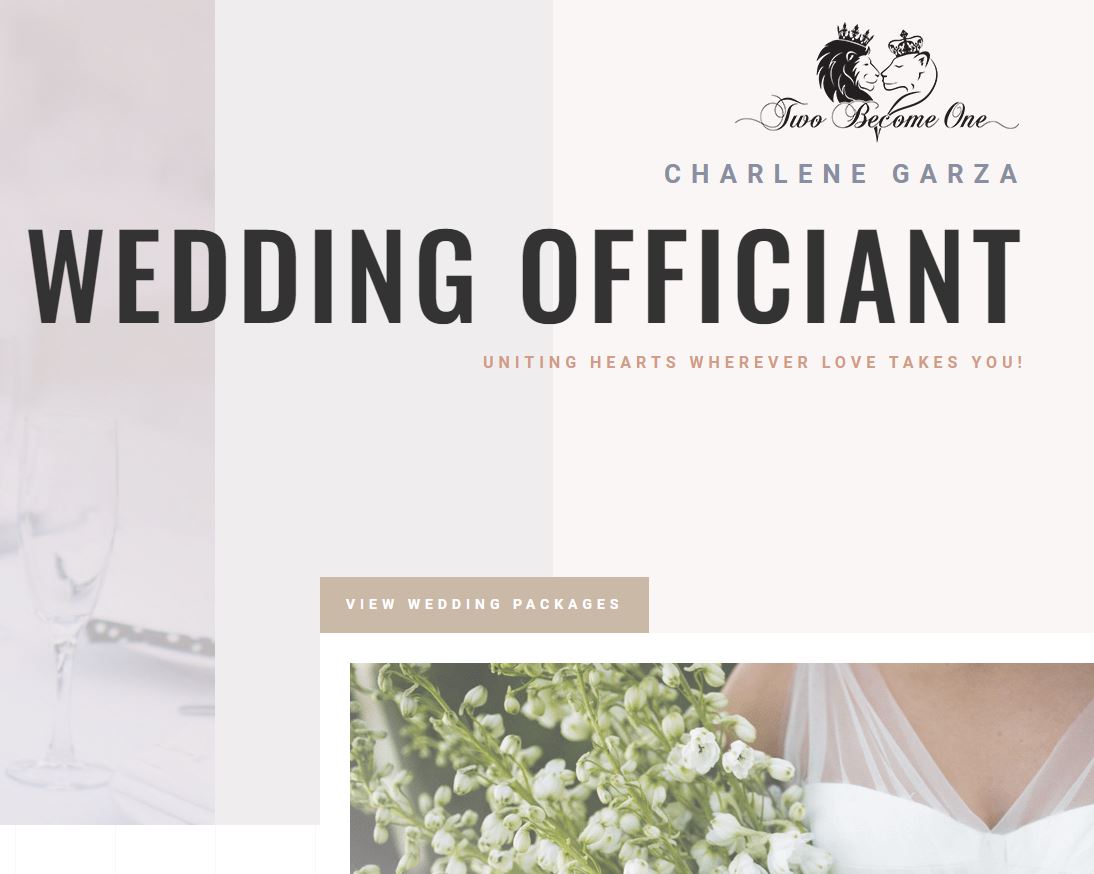 Two Become One Wedding Officiant