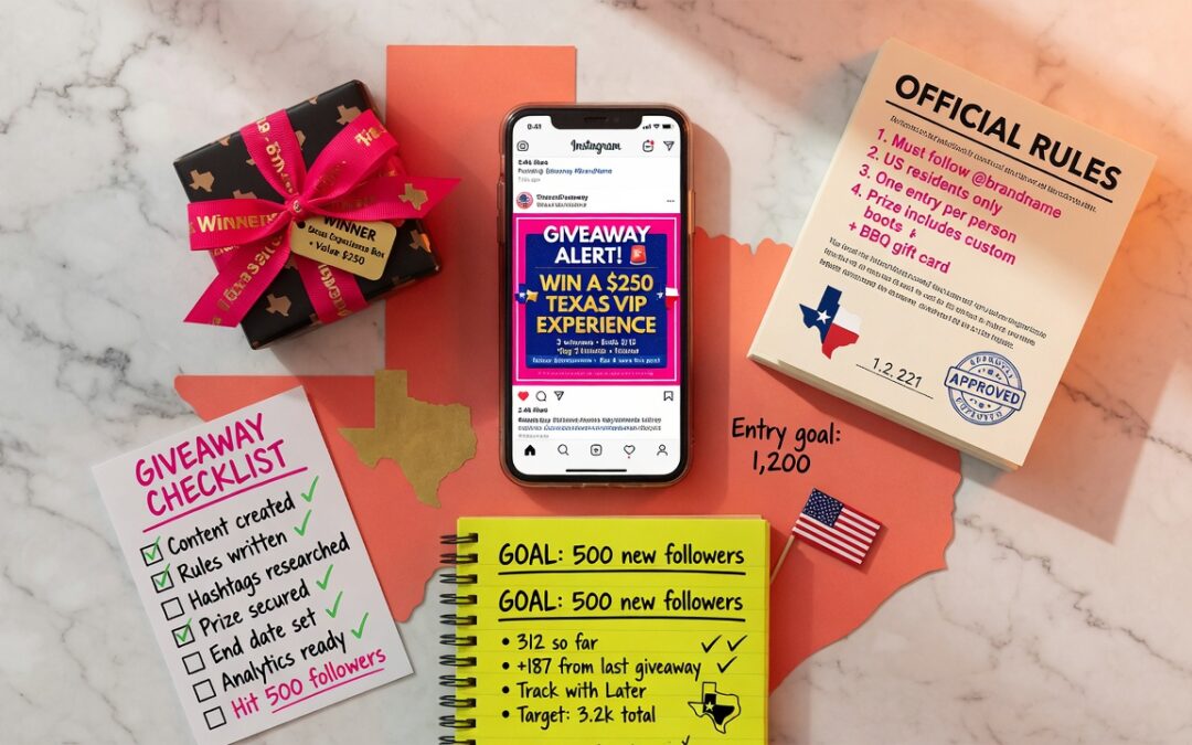 How to Run a Social Media Giveaway: 5 Rules + Texas Legal Guide