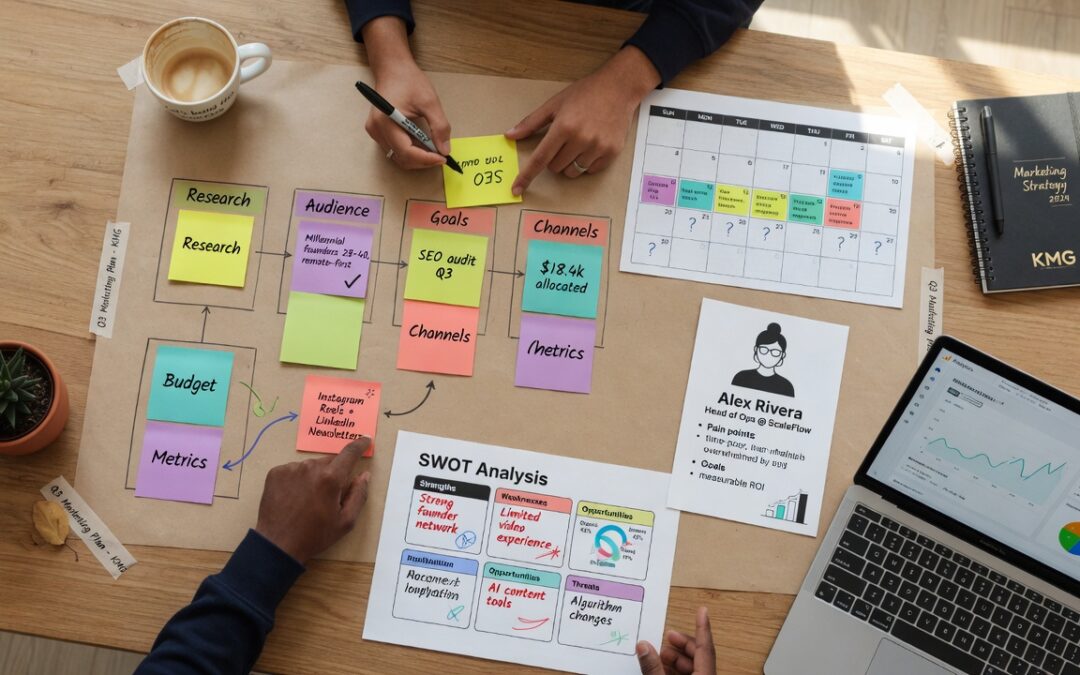 How to Build a Small Business Marketing Plan That Actually Works: 10-Step Guide